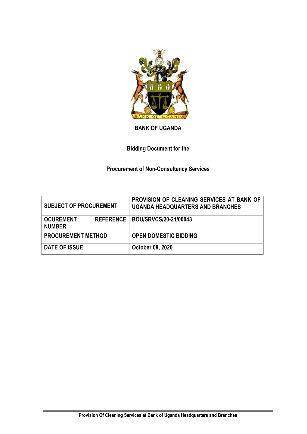 Bidding-Document-For-Provision-Of