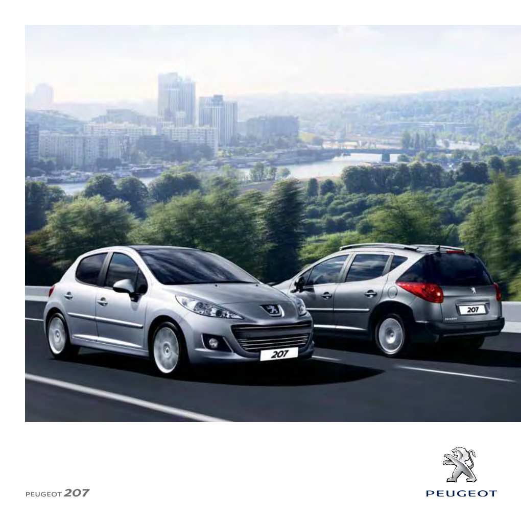 Peugeot 207 the 207 Setting a New Standard