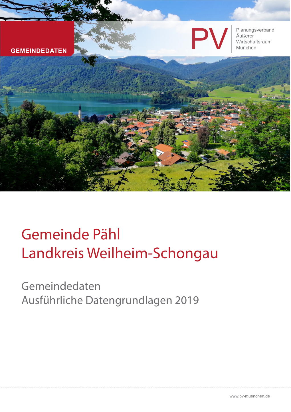 Gemeinde Pähl Landkreis Weilheim-Schongau