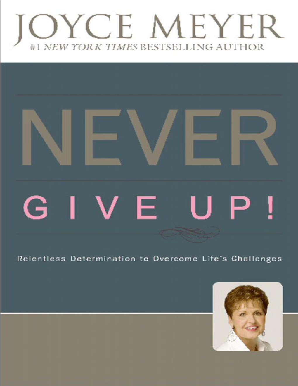 Never Give up – Joyce Meyer