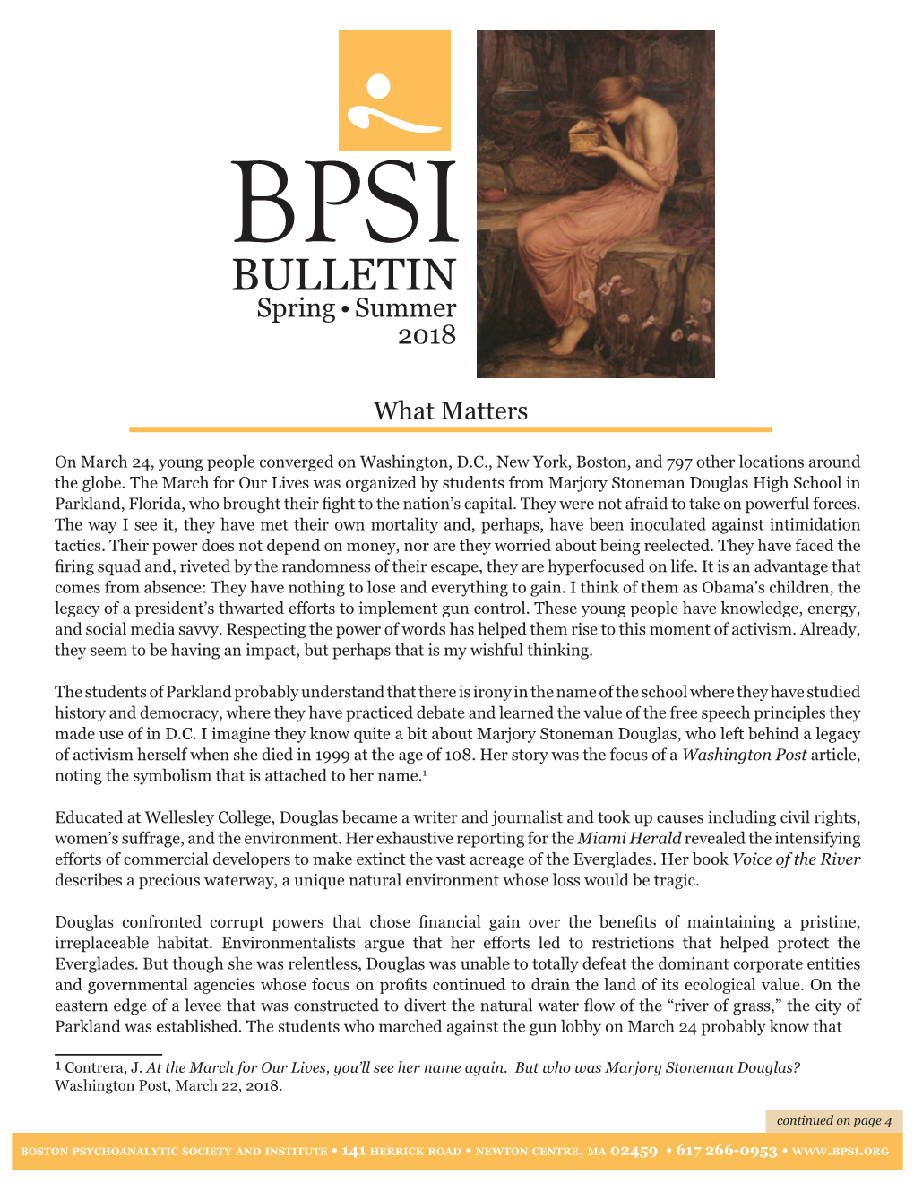 BULLETIN Spring • Summer 2018