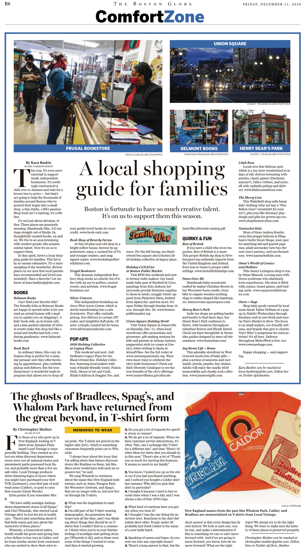 A Local Shopping Guide for Families