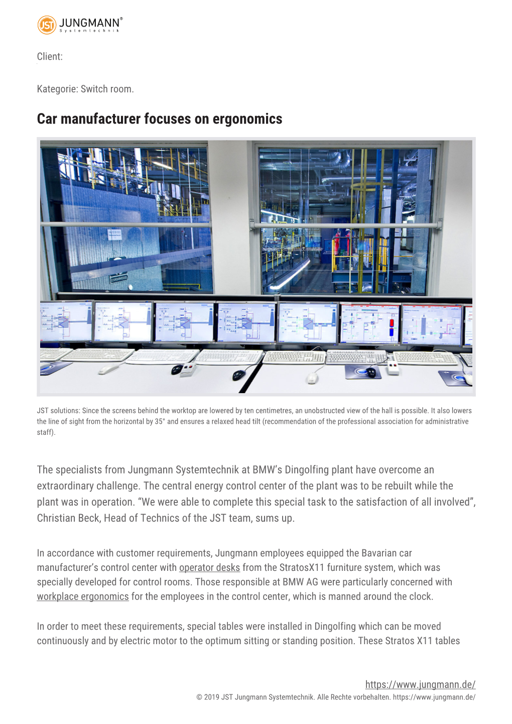 BMW Plant, Dingolfing