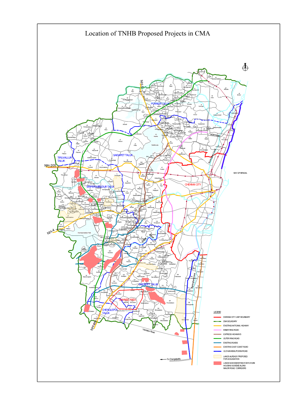 \\Gis\G\MP II Final Dec2007\CMA A0 Maps\CMA Urbanisation 1973 2006 Model