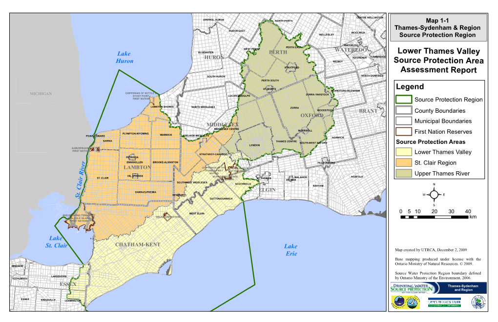 Legend Lower Thames Valley Source Protection Area Assessment Report