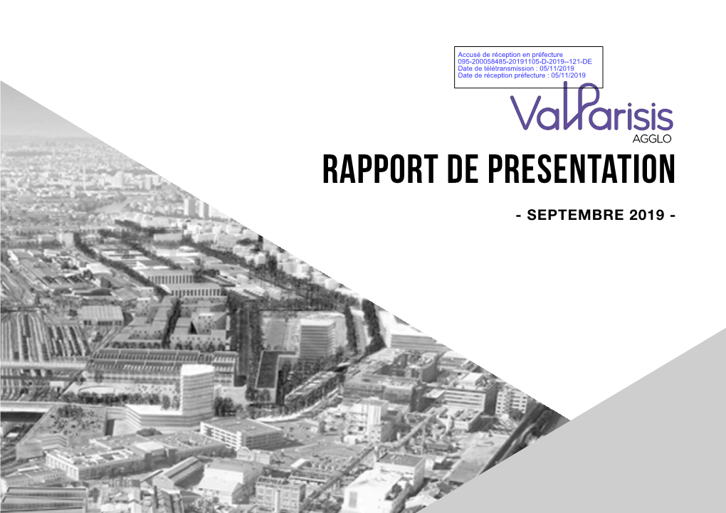 RAPPORT De PRESENTATION