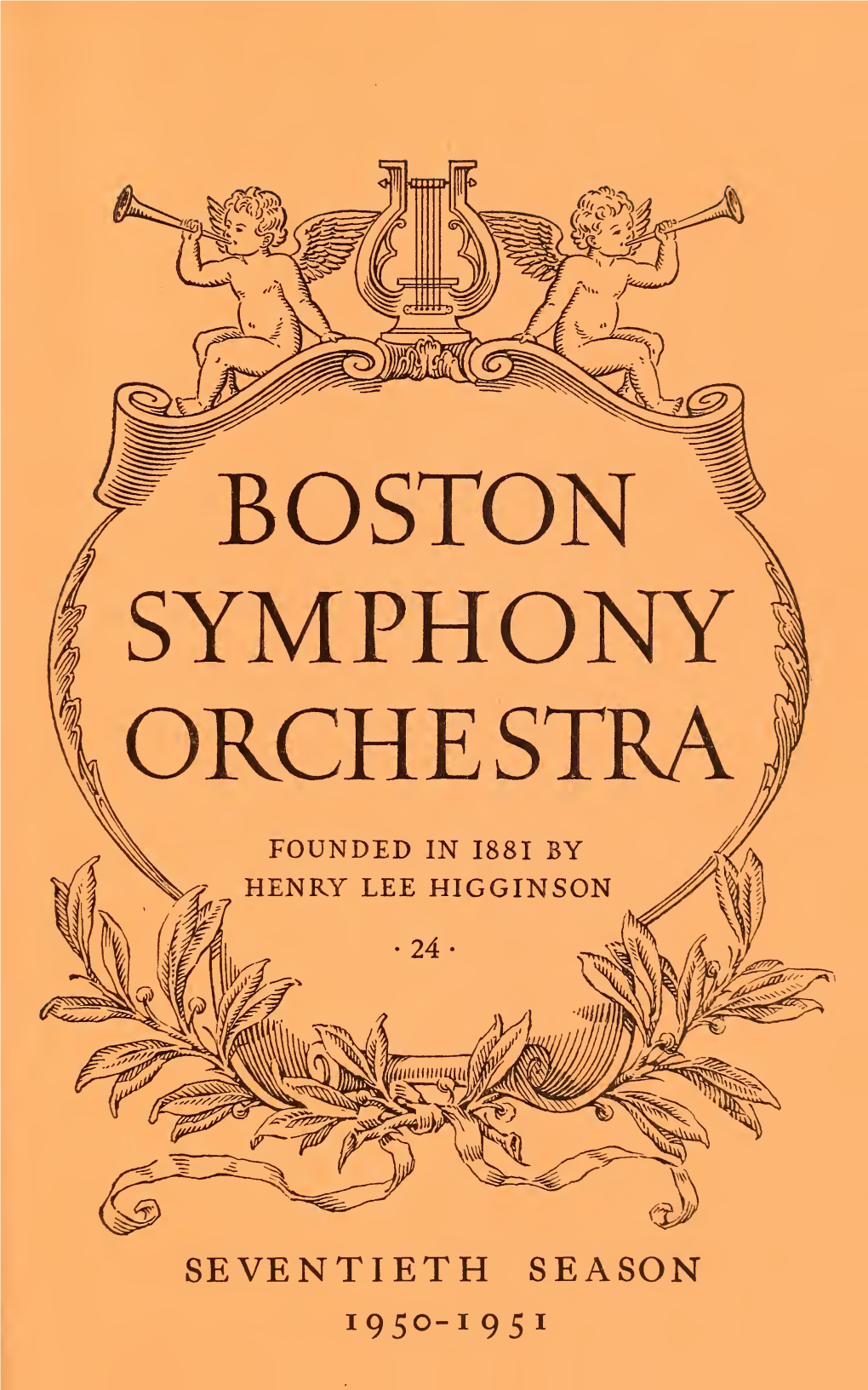 Boston Symphony Orchestra Concert Programs, Season 70, 1950-1951