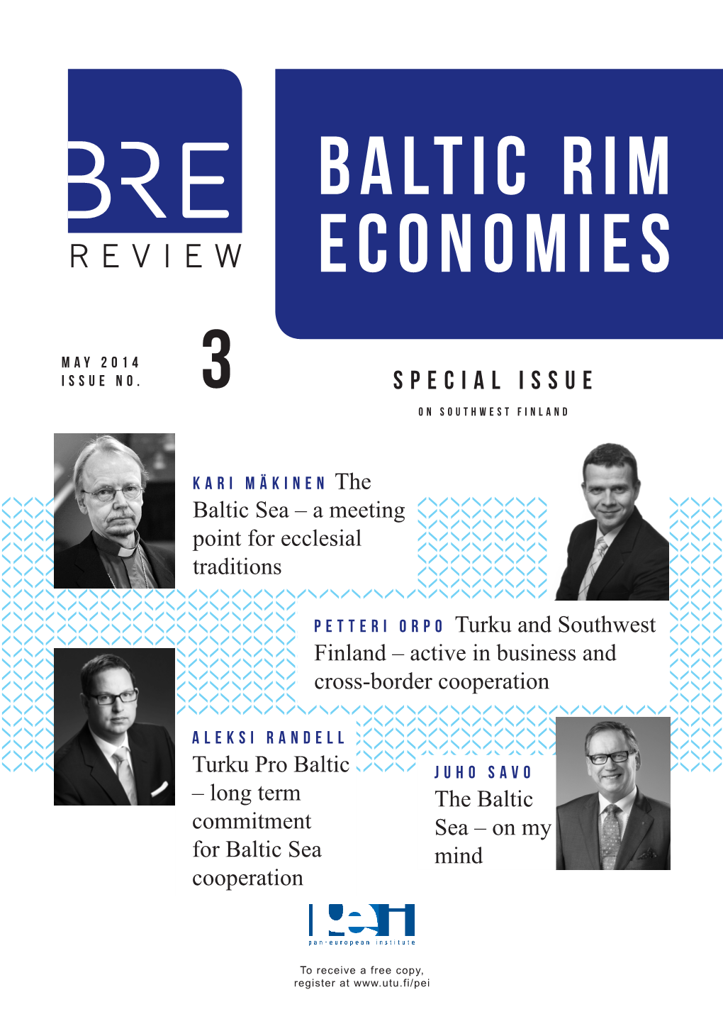 SPECIAL ISSUE on Southwest Finland