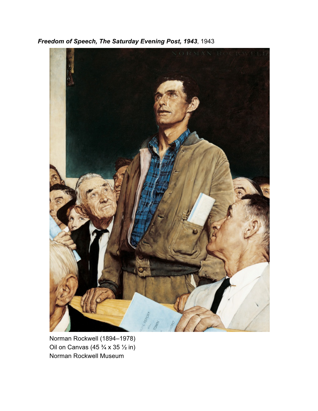 2-A Rockwell Freedom of Speech