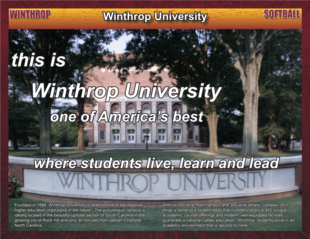 Winthrop University Athletics