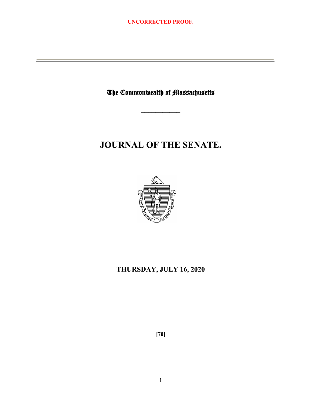 Senate Journal