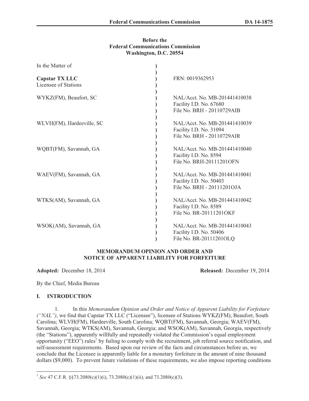 Decision Is Governed by Section 309(K) of the Act