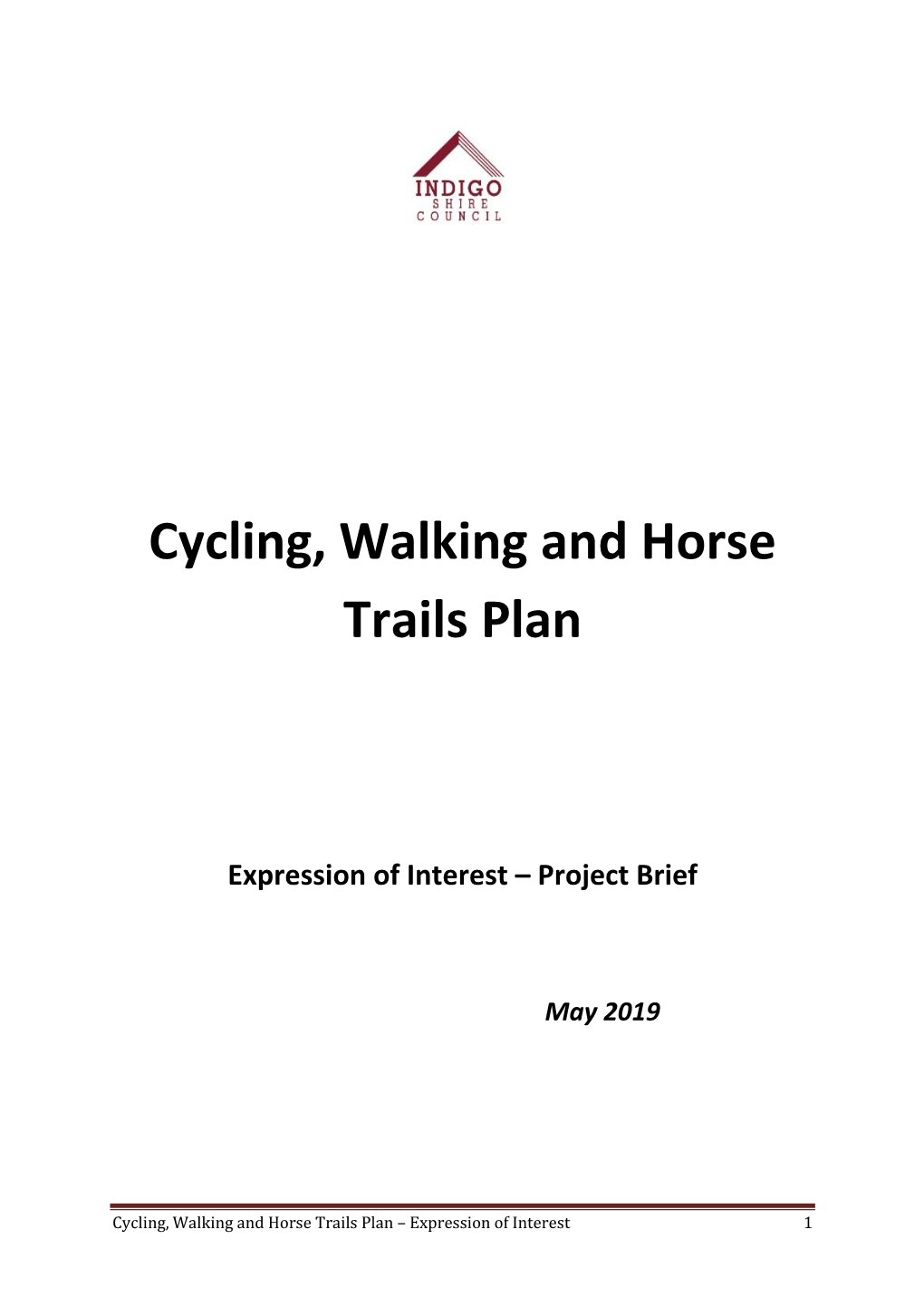 Cycling, Walking and Horse Trails Plan