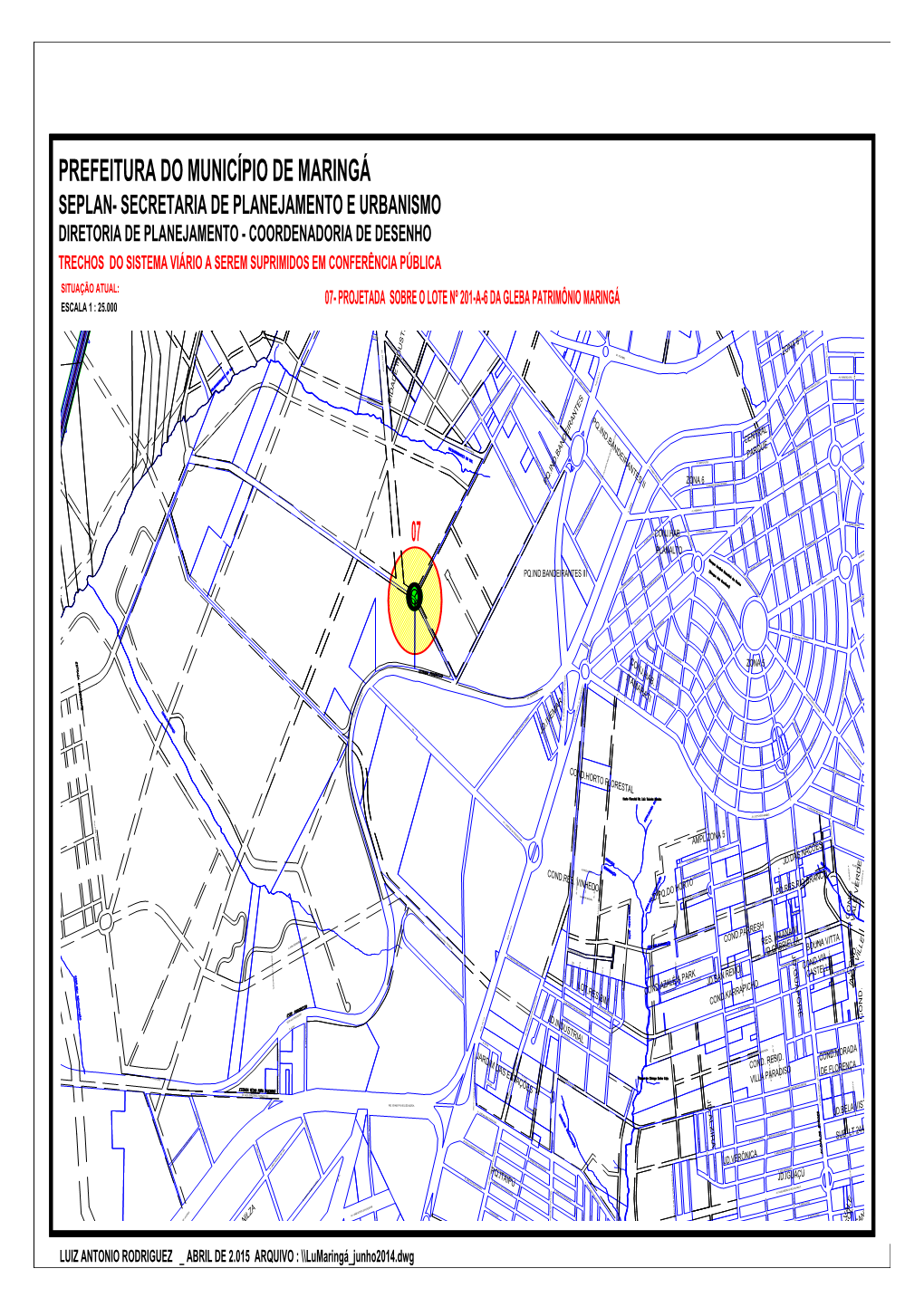 Mapa Parcial Trecho 07