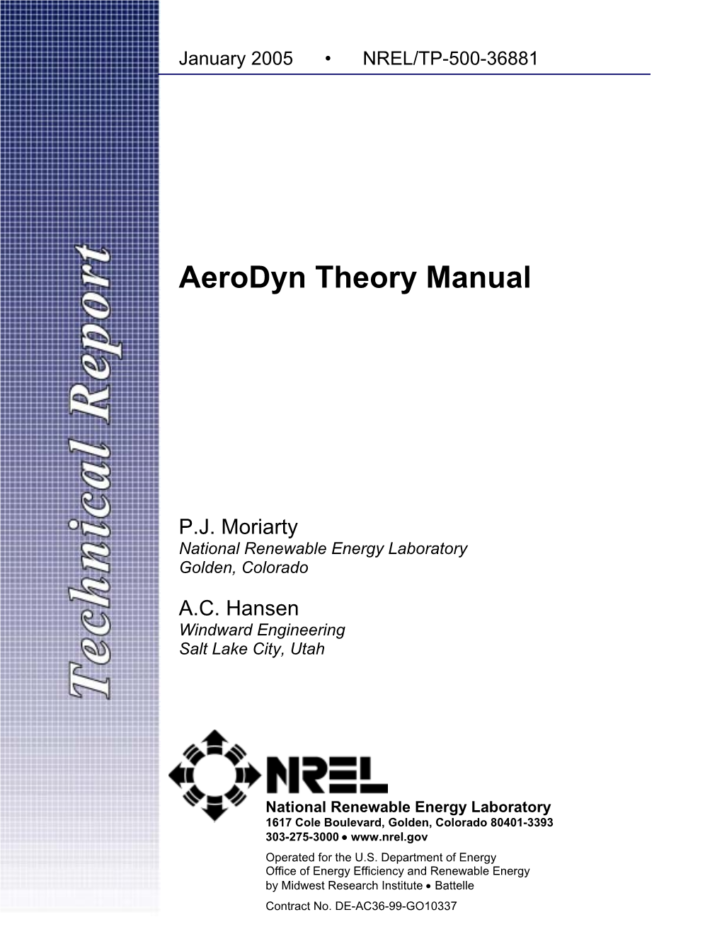 Aerodyn Theory Manual