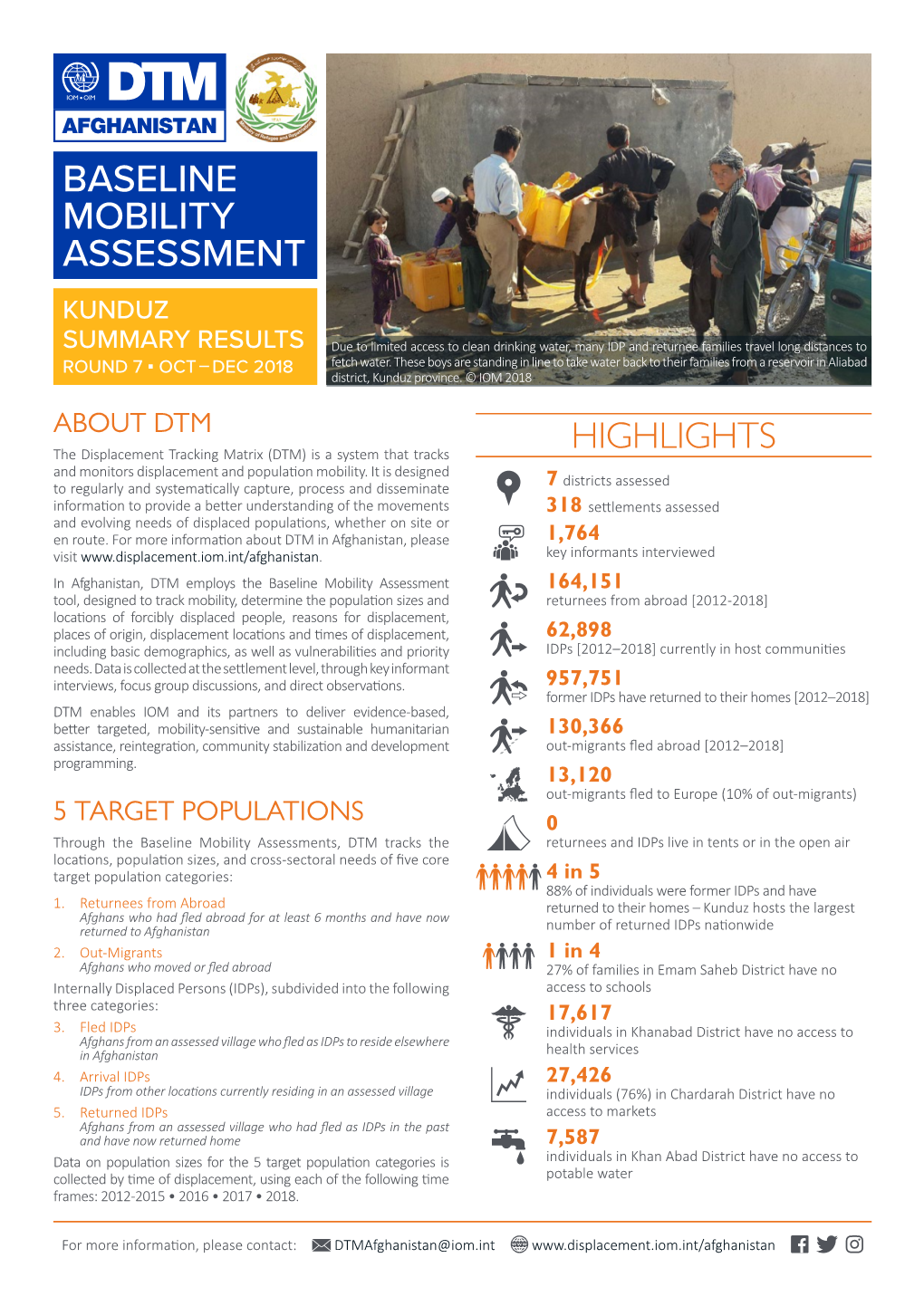 Baseline Mobility Assessment