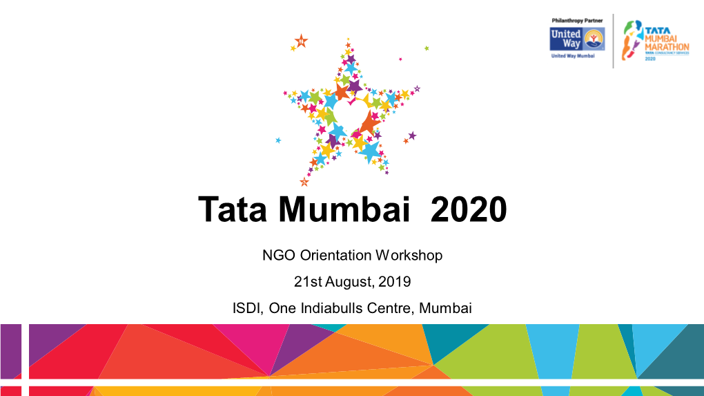 Tata Mumbai Marathon 2020