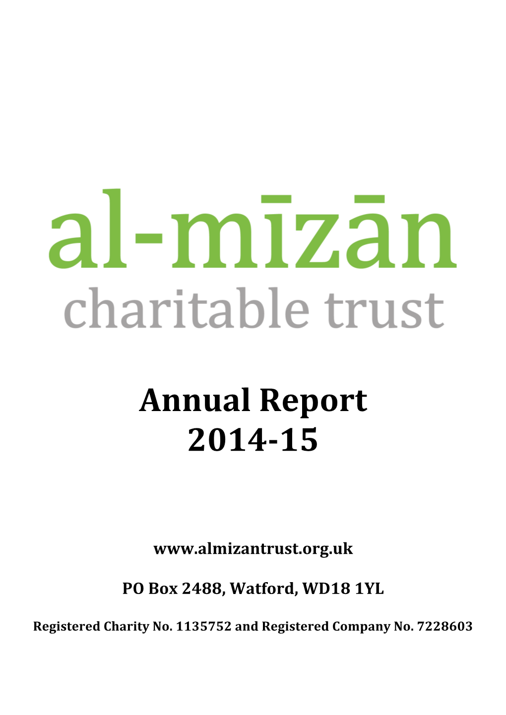 Annual Report 2014-15