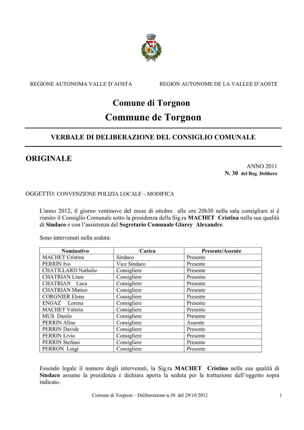 Commune De Torgnon