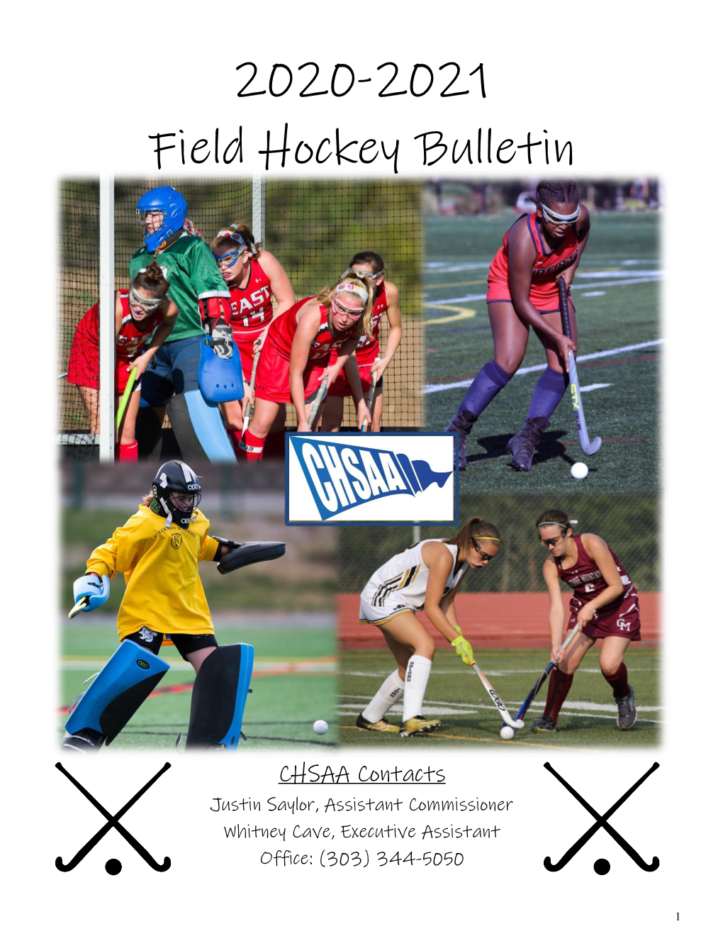 2020-2021 Field Hockey Bulletin