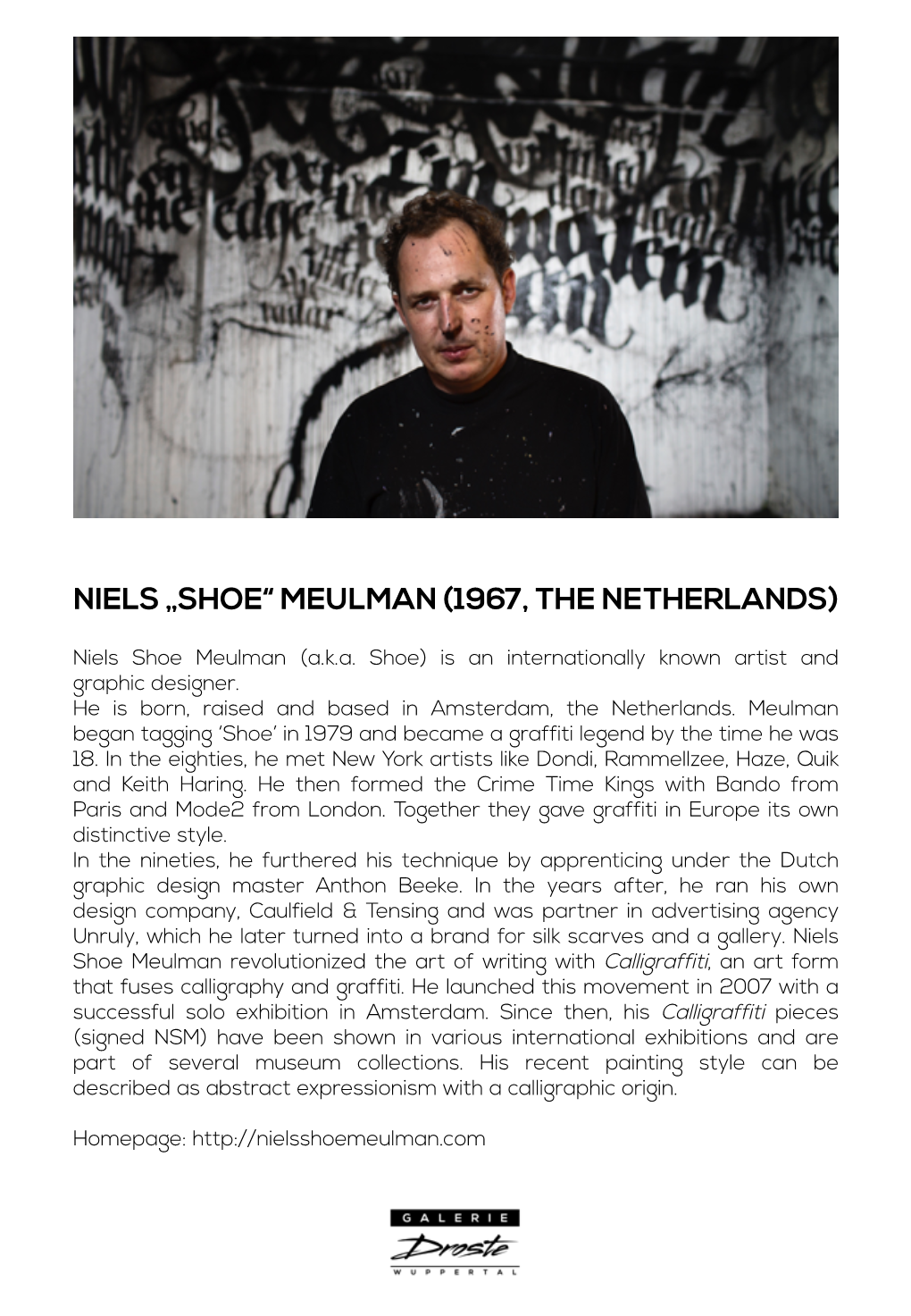 Niels SHOE Meulman Artist Portfolio