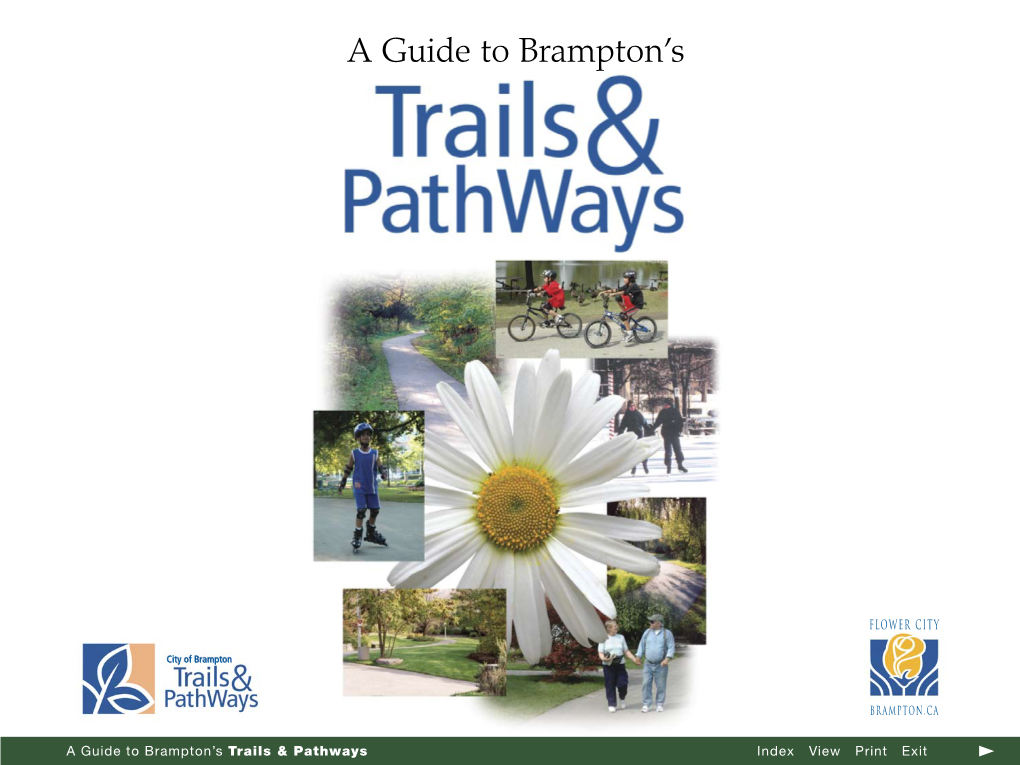 A Guide to Brampton's Trails and Pathways