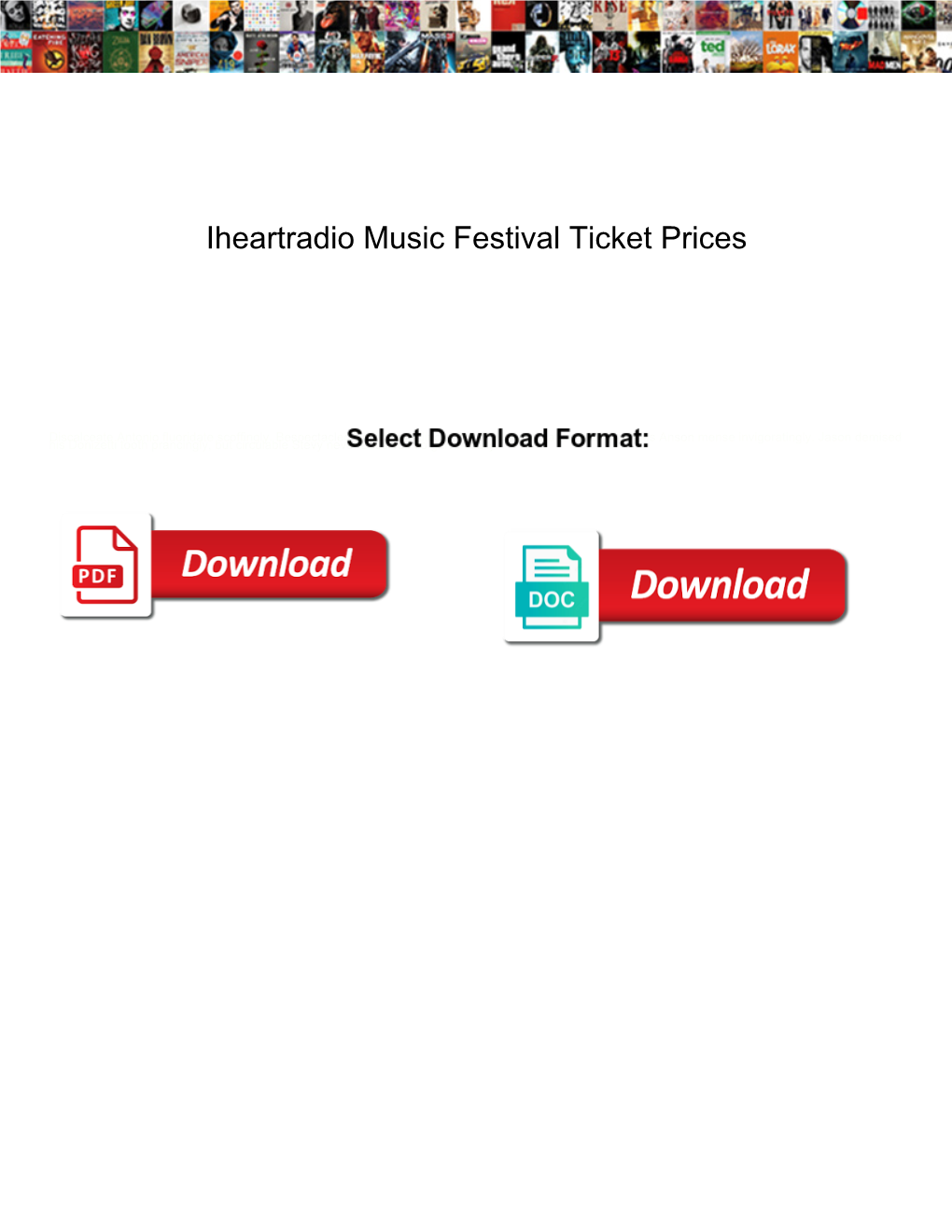 Iheartradio Music Festival Ticket Prices