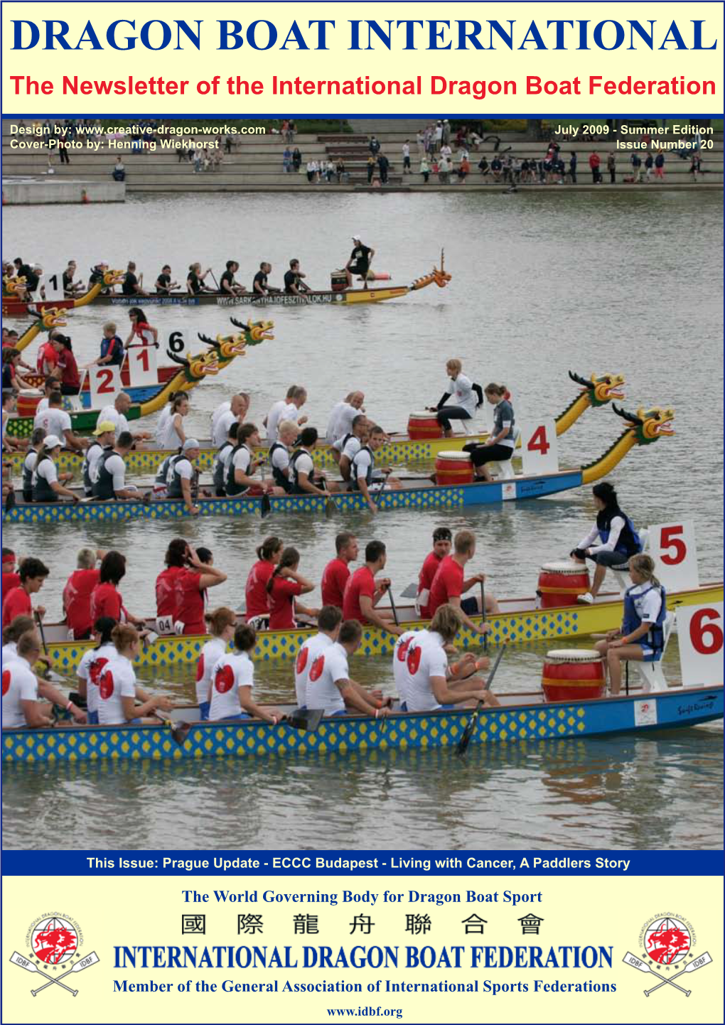 The Newsletter of the International Dragon Boat Federation