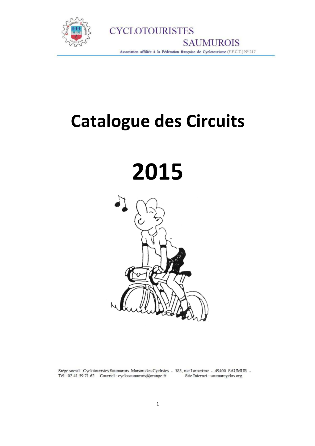 Catalogue Des Circuits