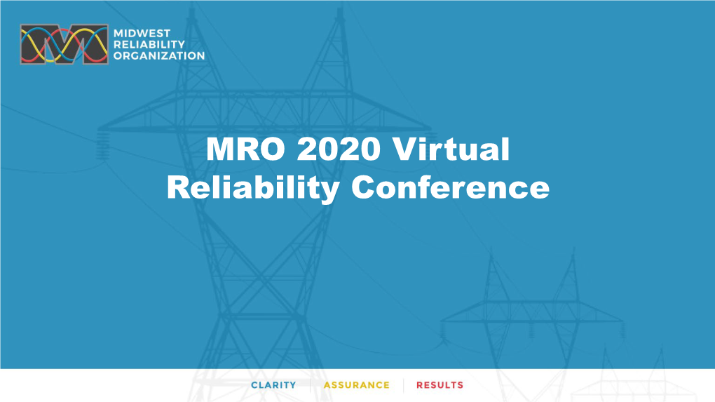 Reliability Conference Presentation