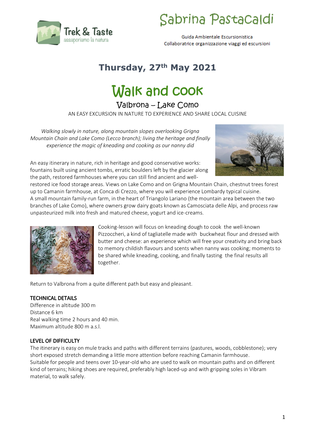 Walk and Cook Valbrona – Lake Como an EASY EXCURSION in NATURE to EXPERIENCE and SHARE LOCAL CUISINE