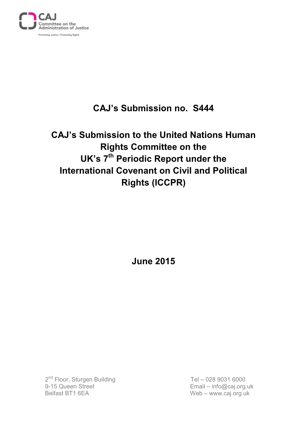 S444-CAJ-Submission-To-ICCPR