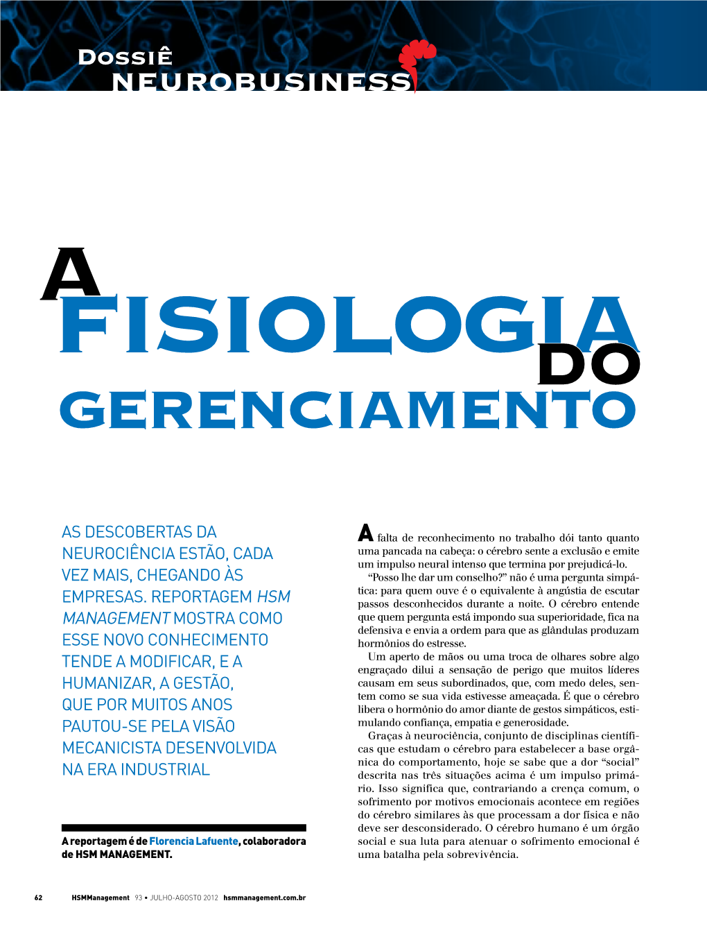 Gerenciamento a Fisiologia Do