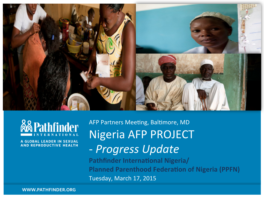 Nigeria AFP PROJECT