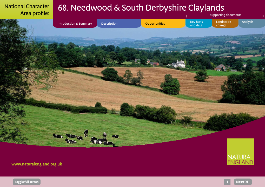 68. Needwood & South Derbyshire Claylands