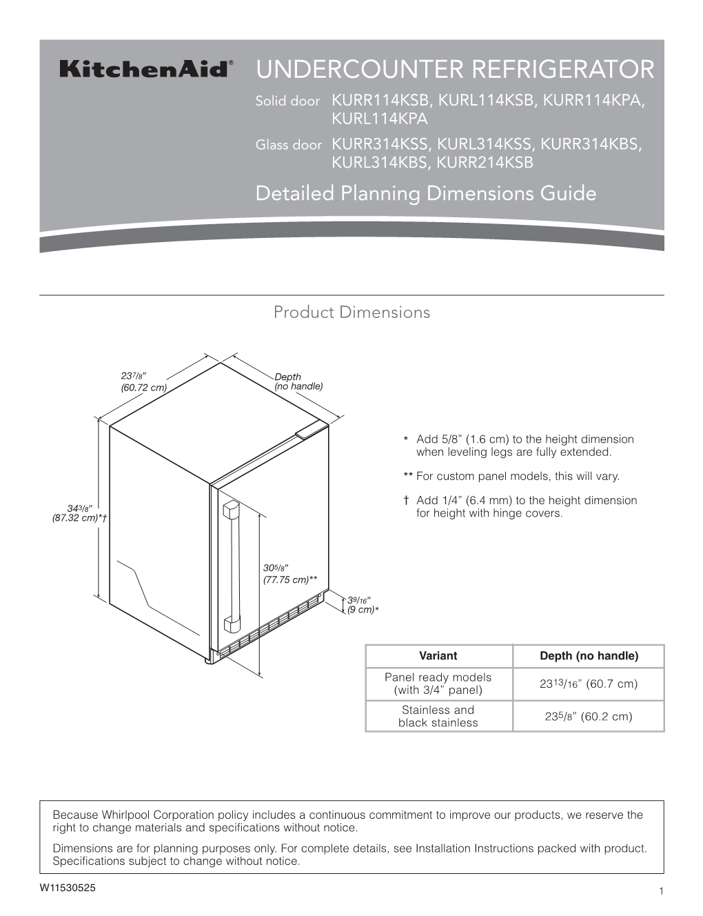 Dimension Guide