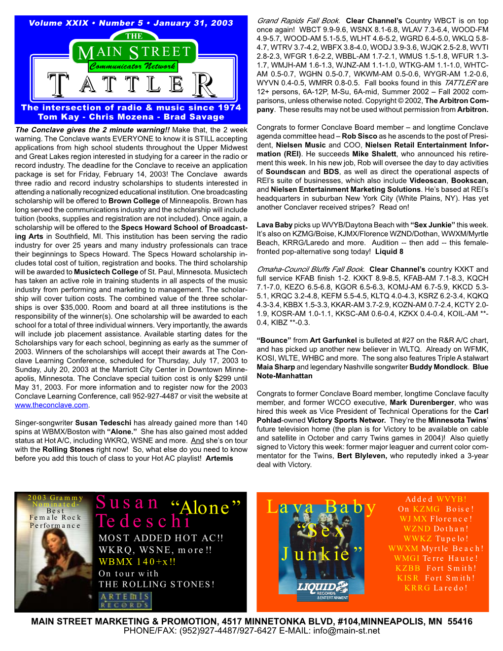 Tattler for Pdf 11/1