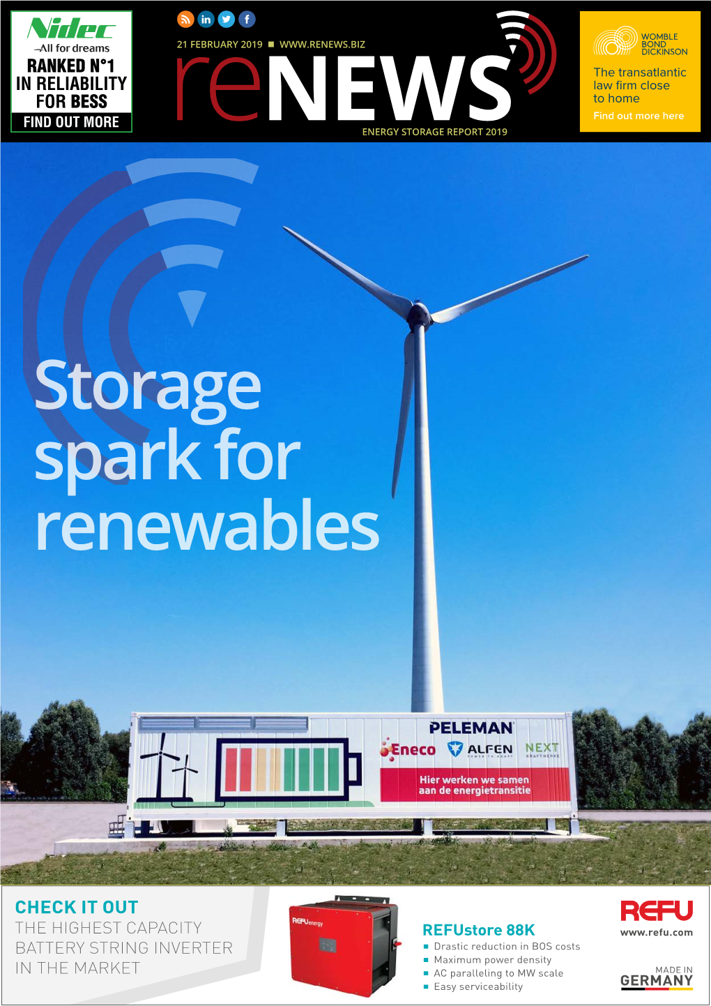 Energy Storage Report 2019