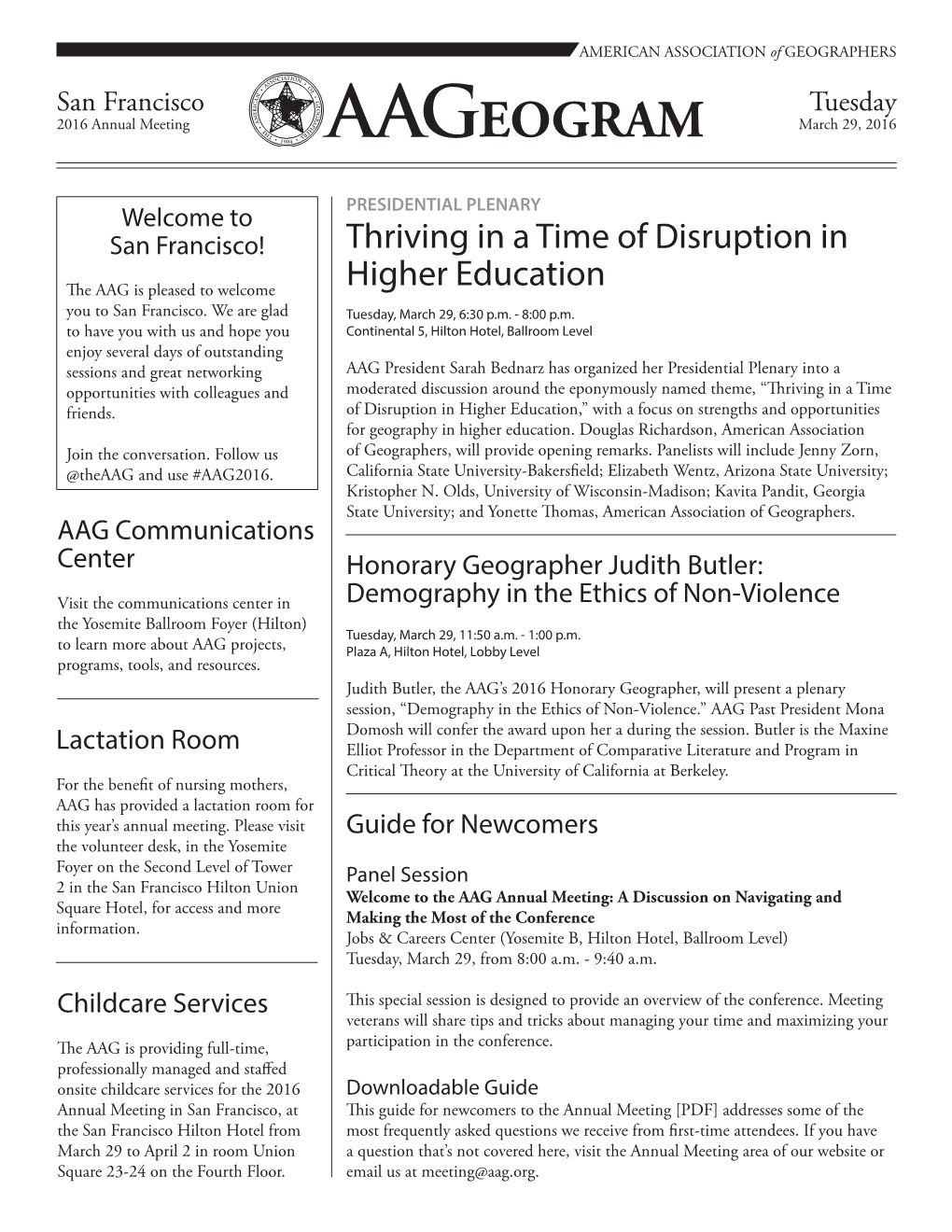 Eogram March 29, 2016