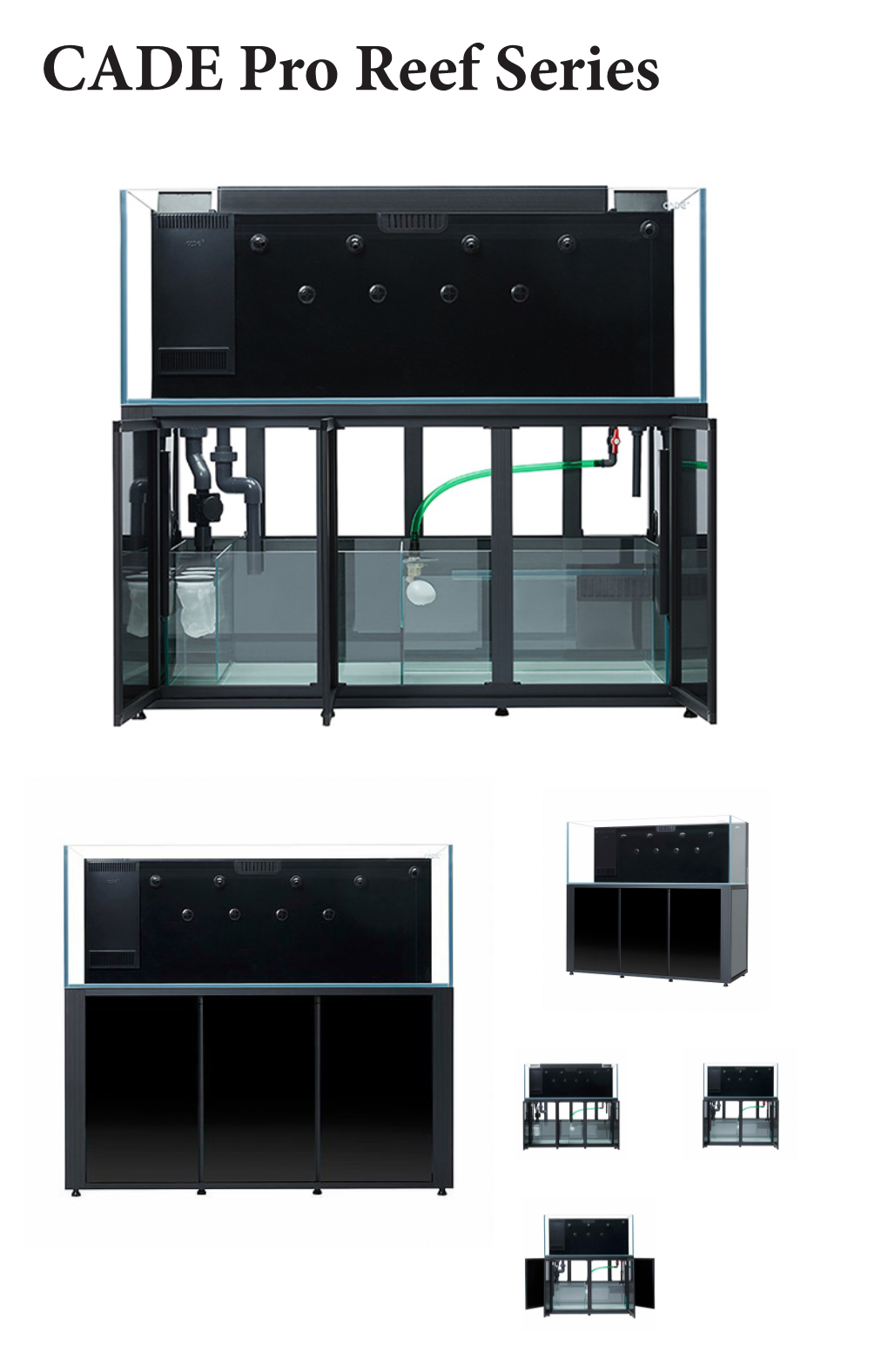 CADE Pro Reef Series All in One System Includes Aluminium Stand