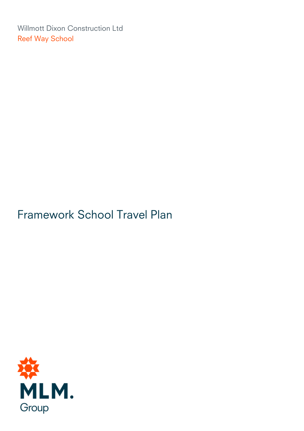 Framework School Travel Plan