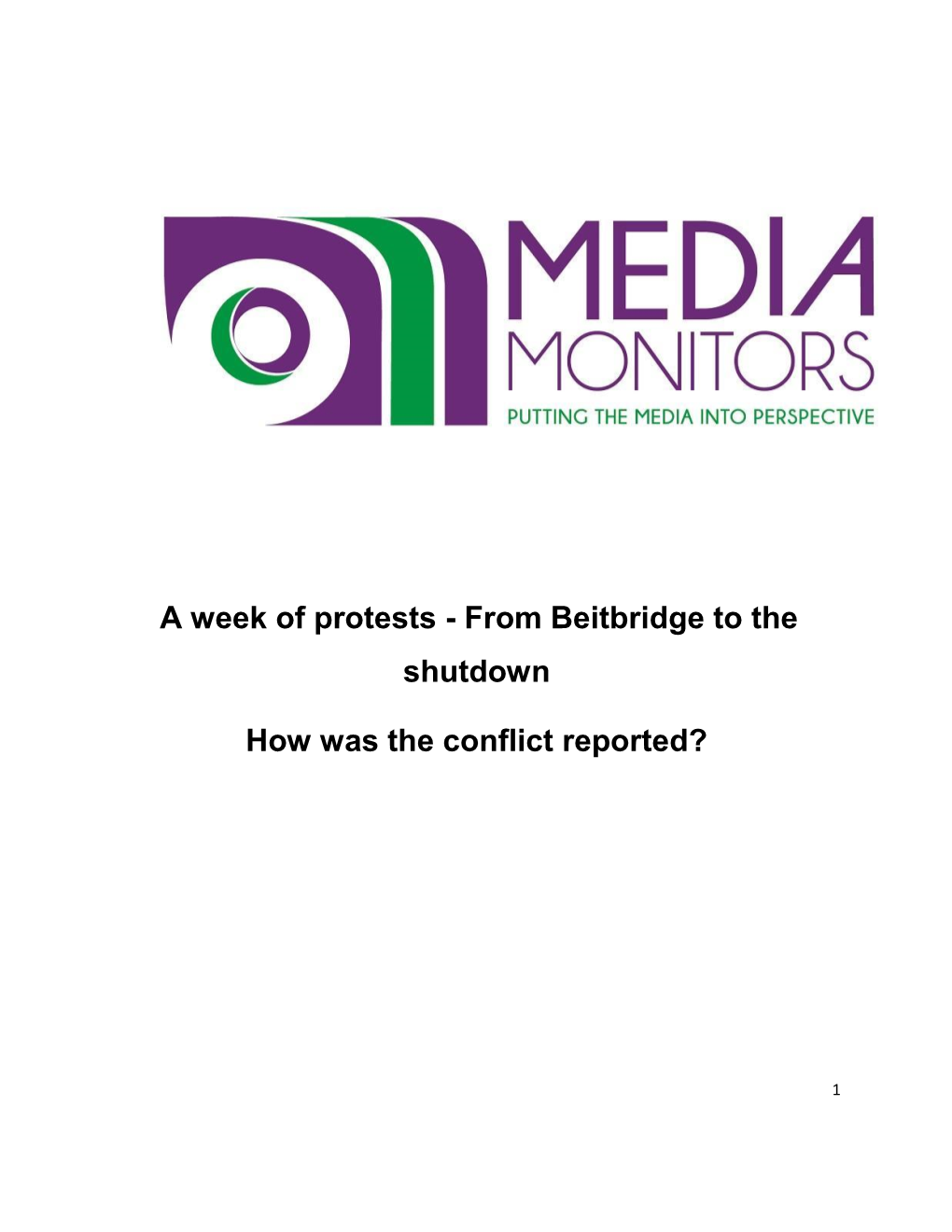 A Week of Protests - from Beitbridge to The