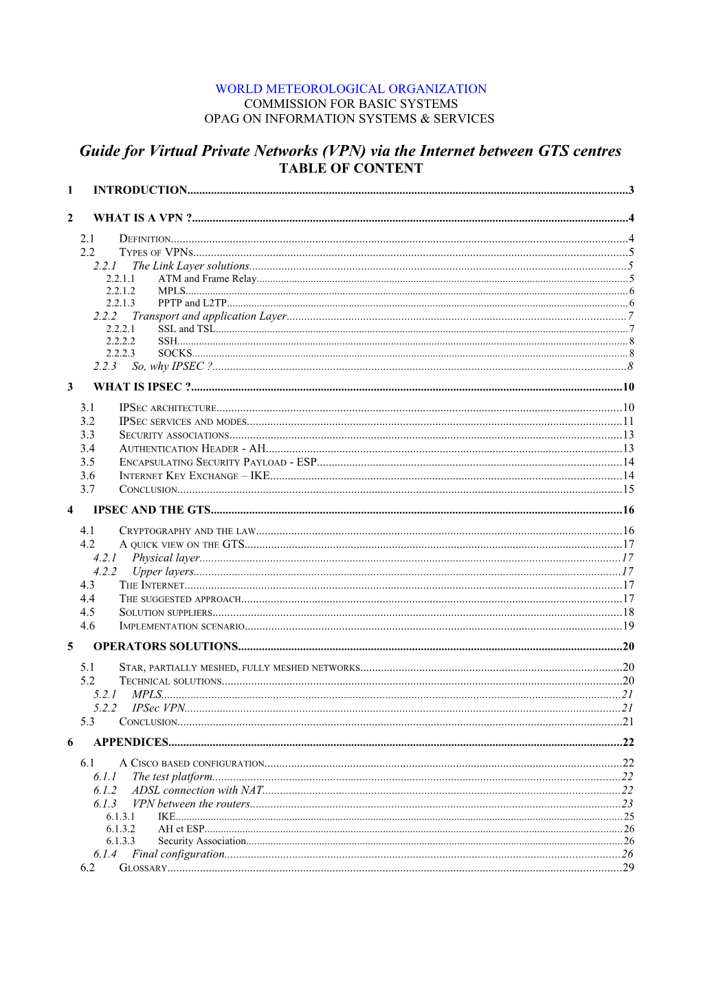 VPN Et Ipsec