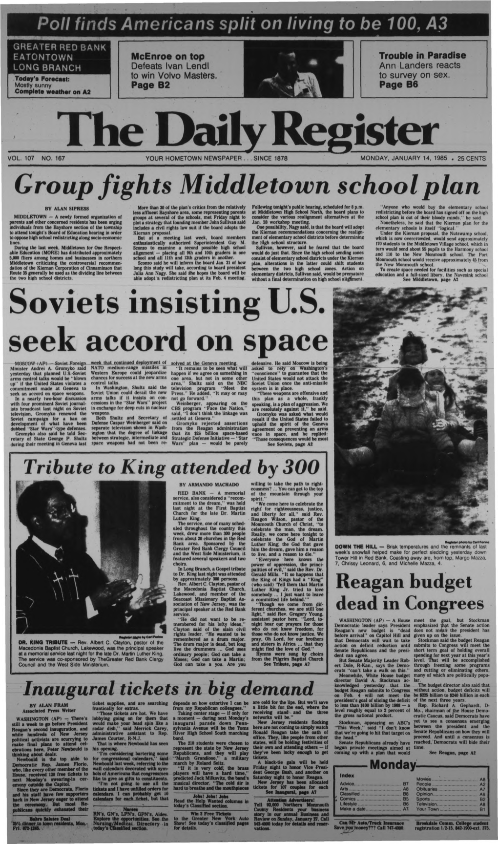 Soviets Insisting US Seek Accord on Space