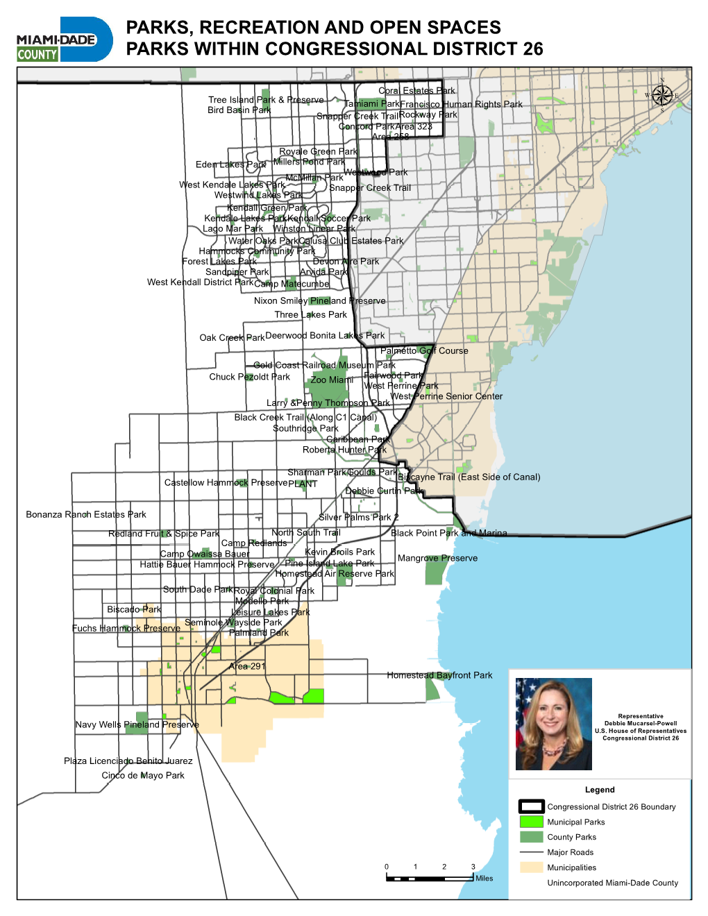 Parks, Recreation and Open Spaces Parks Within Congressional District 26