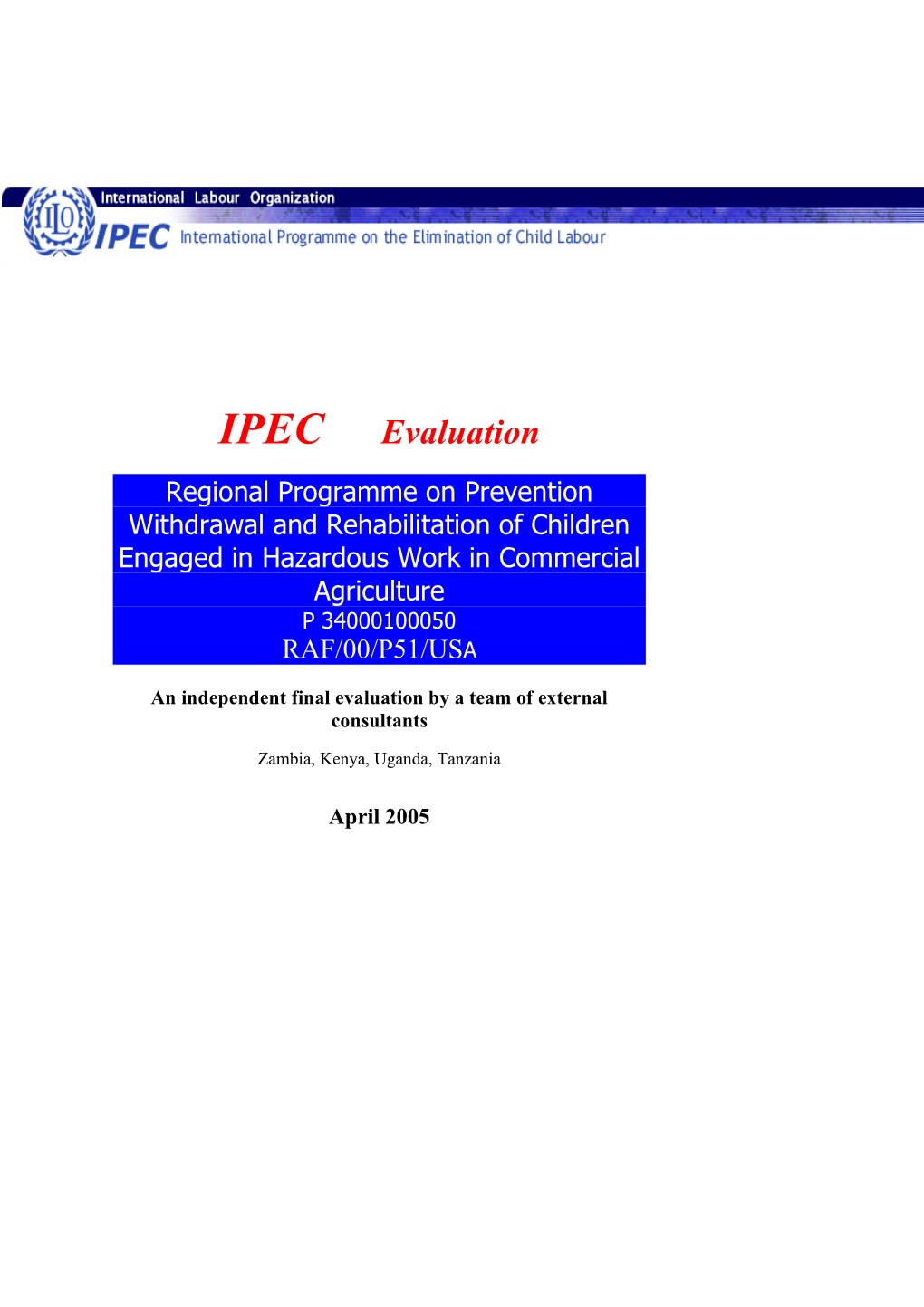 IPEC Evaluation