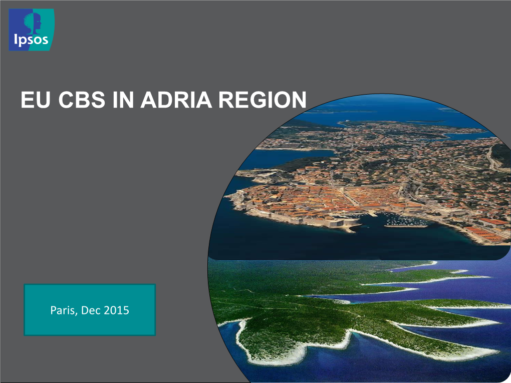 Eu Cbs in Adria Region