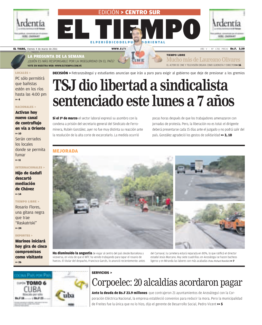 TSJ Dio Libertad a Sindicalista Sentenciado Este Lunes a 7 Años