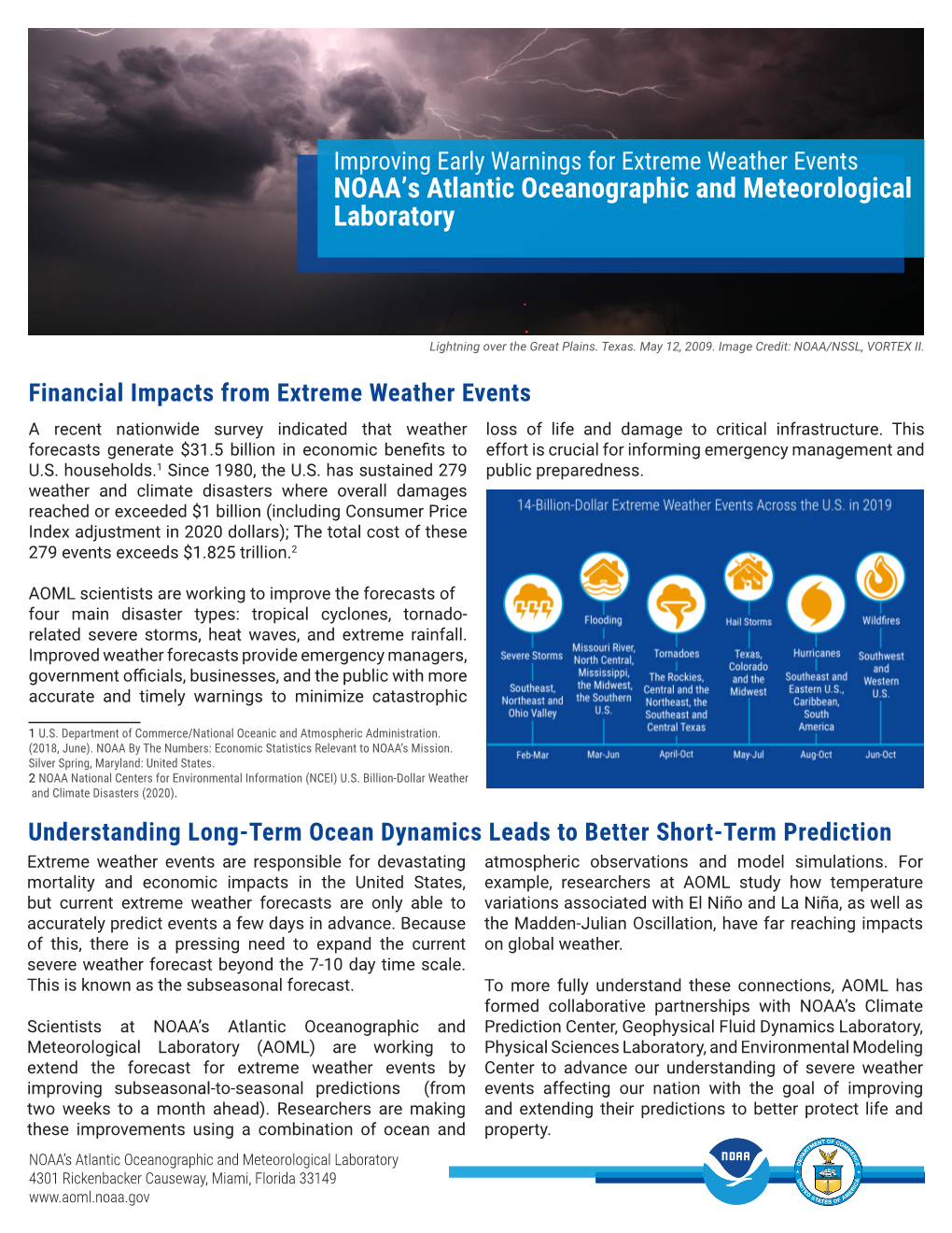 NOAA's Atlantic Oceanographic and Meteorological Laboratory