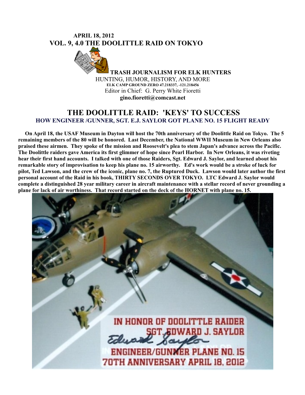 The Doolittle Raid on Tokyo